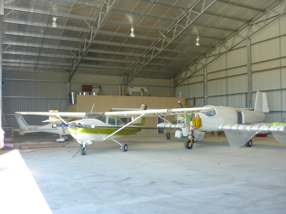 ABC Sheds Aircraft Hangar
