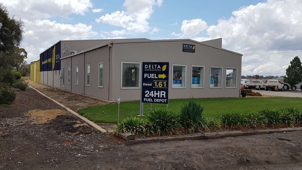 24 x 24 x 6 Commercial Building Lockhart NSW delta fuel