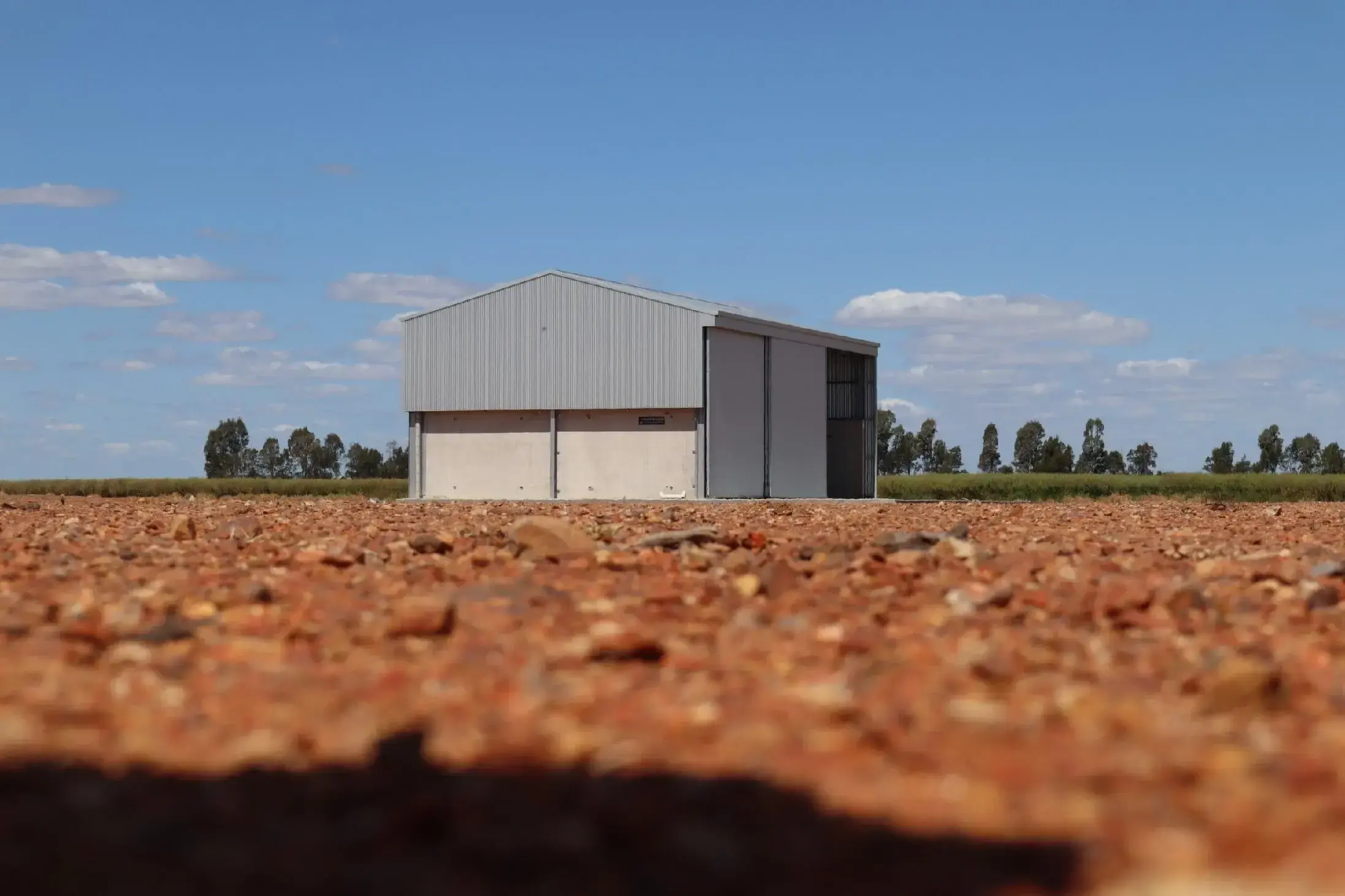Explore this fertiliser shed on Manna Station, NSW