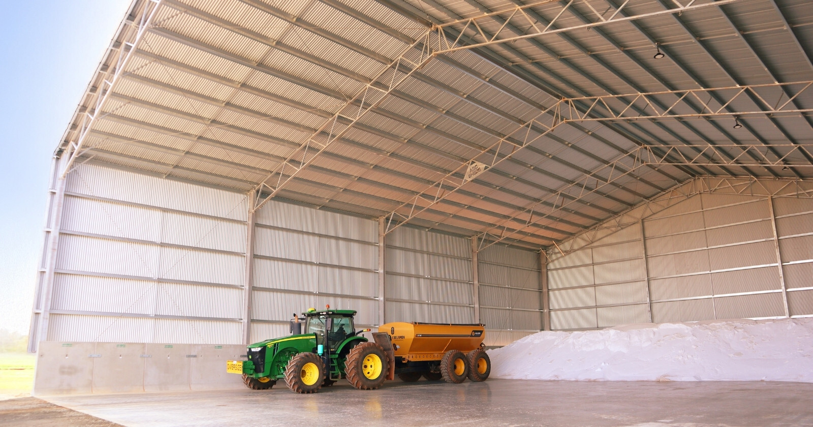 How much does a grain shed cost in Australia?