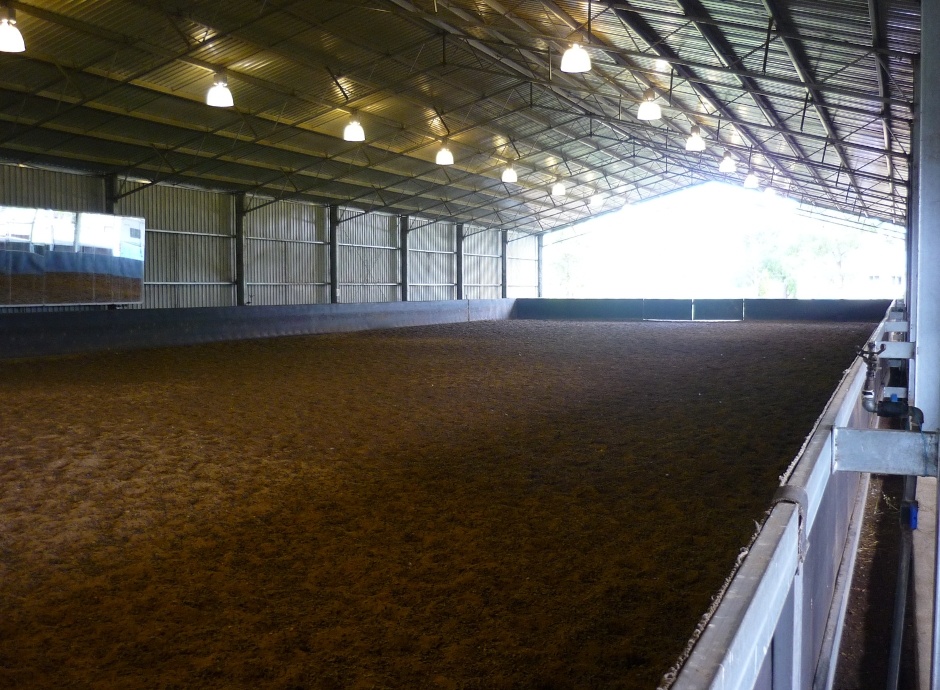Dressage arena in Scone, NSQ