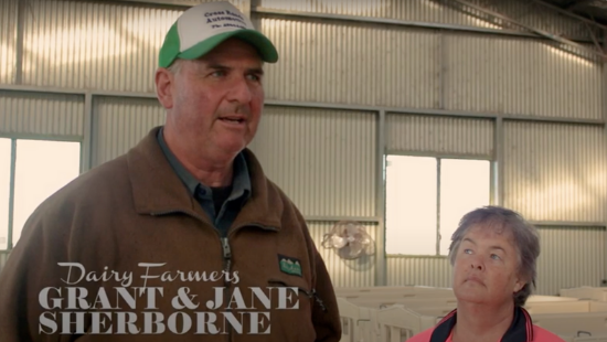 Grant and Jane Sherborne testimonial on their shed built by ABC Sheds.