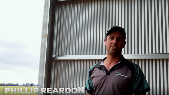 Phil Reardon shares his testimonial when working with ABC Sheds.