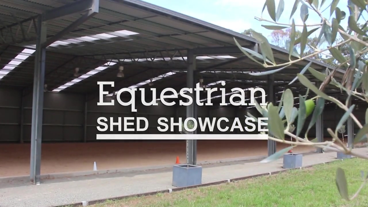Equestrian shed showcase